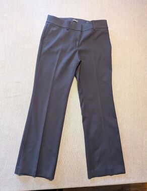 Ann Taylor Loft Marissa Pants Womens 6P Bootcut Business Casual Work Navy